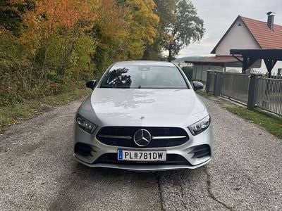 Silber Gebraucht 2021 Mercedes A250 AMG line Limousine | € 23.999 (Superpreis)