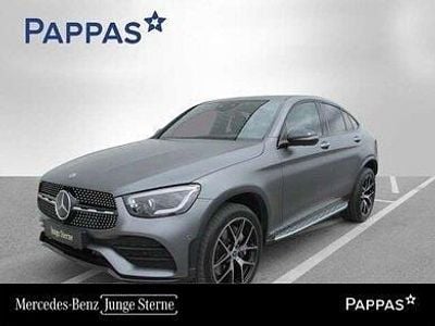 Gebraucht Mercedes GLC300e Night 306 PS (225 kW) 2023 Designo selenitgrau Coupé