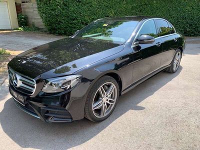 gebraucht Mercedes E220 d 4MATIC AUT AMG STANDHEIZ ANHÄNGE NAVI BURNMES