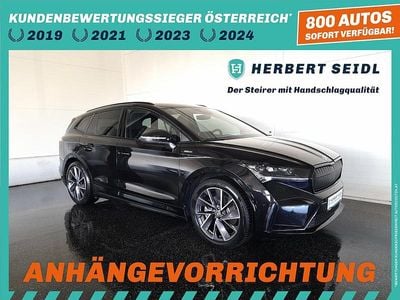 Schwarz Gebraucht 2022 Skoda Enyaq iV SportLine SUV | € 36.880