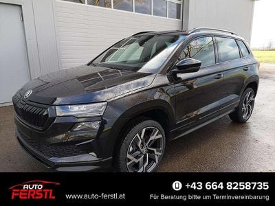 Schwarz Neu 2025 Skoda Karoq SportLine SUV | € 49.533 (Etwas zu teuer)