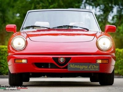 Gebraucht Alfa Romeo Spider 131 PS (96 kW) 1991 Rot Cabrio