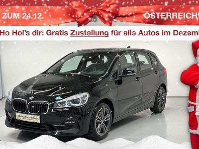 Schwarz Gebraucht 2018 BMW 218 Active Tourer Sport Line Van / Kleinbus | € 18.990 (Superpreis)