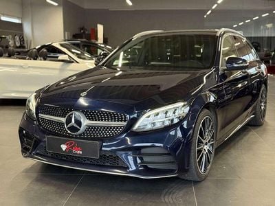 Blau Gebraucht 2018 Mercedes C220 AMG line Kombi | € 24.490 (Etwas zu teuer)