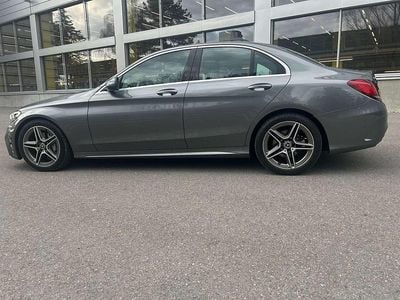 Gebraucht Mercedes C220 AMG line 194 PS (142 kW) 2019 Grau Limousine