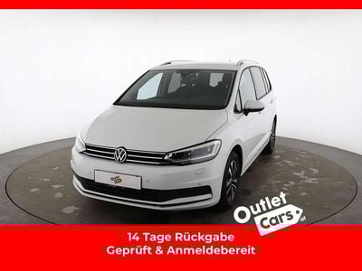 Gebraucht VW Touran Comfortline 150 PS (110 kW) 2020 Weiß Van / Kleinbus
