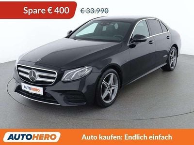 Gebraucht Mercedes E300 AMG line 306 PS (225 kW) 2019 Schwarz Limousine