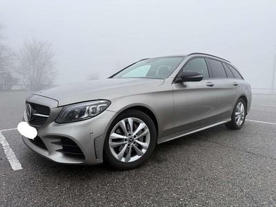 Silber Gebraucht 2019 Mercedes C220 AMG line Kombi | € 29.500 (Fairer Preis)