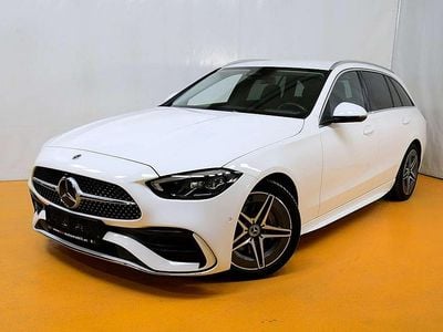 Weiß Gebraucht 2022 Mercedes C200 AMG line Kombi | € 38.990 (Etwas zu teuer)