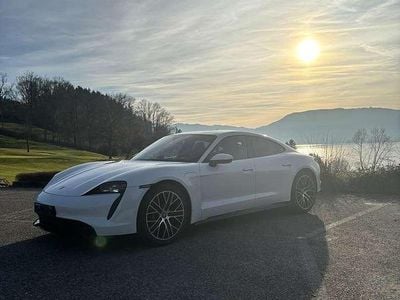 Gebraucht Porsche Taycan 350 kW (476 PS) 2021 Weiß Limousine