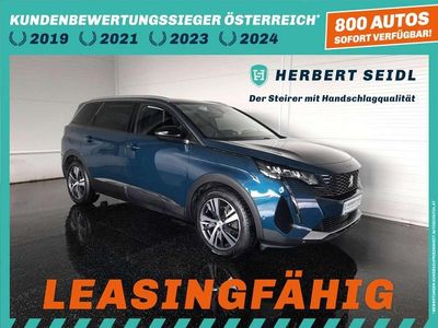 Gebraucht Peugeot 5008 Allure 131 PS (96 kW) 2022 Blau Van / Kleinbus