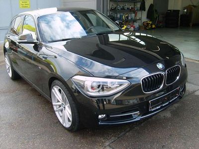 Schwarz Gebraucht 2015 BMW 120 Sport Line Kleinwagen | € 14.999 (Etwas zu teuer)