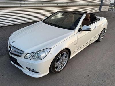 Gebraucht Mercedes E500 AMG line 408 PS (300 kW) 2012 Weiß Cabrio