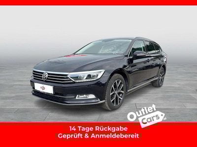 Gebraucht VW Passat Highline 150 PS (110 kW) 2019 Schwarz  metallicperleffektno Kombi