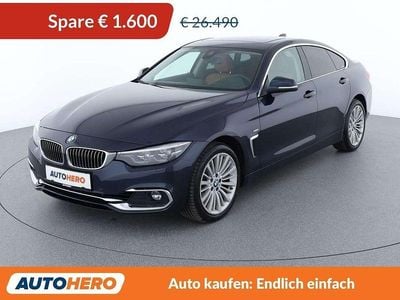 Gebraucht BMW 420 Luxury Line 184 PS (135 kW) 2018 Blau Coupé