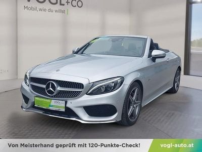 Silber Gebraucht 2017 Mercedes C220 Cabrio | € 26.490 (Guter Preis)