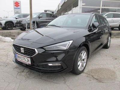 Neu Seat Leon Style 115 PS (84 kW) 2026 Schwarz  metallic Kombi