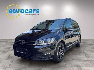 Gebraucht VW Touran 116 PS (85 kW) 2018 Schwarz Van / Kleinbus