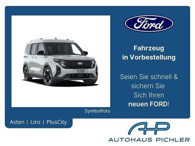 Solar silver metallic Neu 2025 Ford Tourneo Courier Titanium Van / Kleinbus | € 28.850 (Fairer Preis)