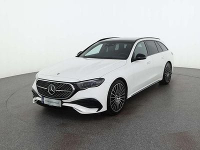 Gebraucht Mercedes E220 197 PS (144 kW) 2024 Weiß Kombi