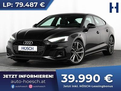Gebraucht Audi A5 Sportback 204 PS (150 kW) 2023 Schwarz Kleinwagen