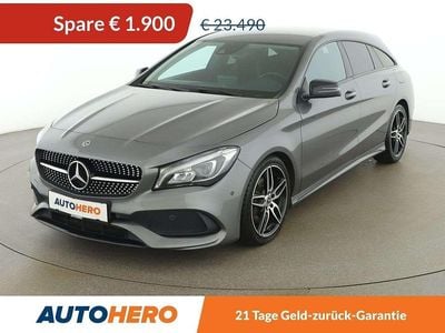 Grau Gebraucht 2019 Mercedes CLA200 Shooting Brake AMG line Kombi | € 21.590 (Fairer Preis)