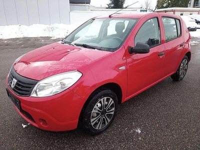 Gebraucht Dacia Sandero Basis 75 PS (55 kW) 2010 Rot Kleinwagen