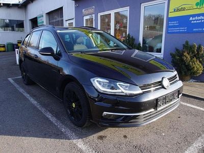 Gebraucht VW Golf VII Comfortline 150 PS (110 kW) 2019 Schwarz Kombi