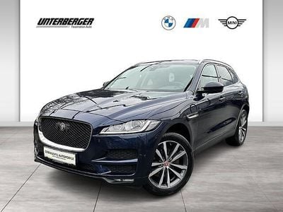 Blau Gebraucht 2017 Jaguar F-Pace Portfolio SUV | € 28.950 (Etwas zu teuer)