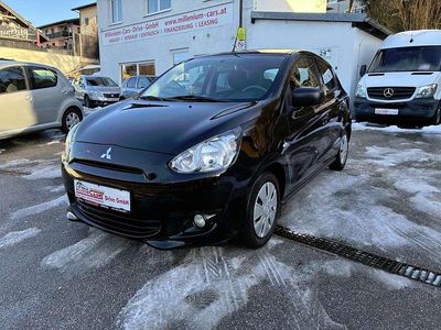 Gebraucht Mitsubishi Space Star Basis 71 PS (52 kW) 2014 Schwarz Kleinwagen