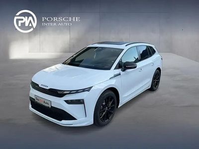 Weiss metallic Neu 2025 Skoda Enyaq iV SportLine SUV | € 54.990 (Fairer Preis)