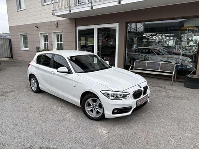Gebraucht BMW 116 Sport Line 116 PS (85 kW) 2017 Weiß Kleinwagen
