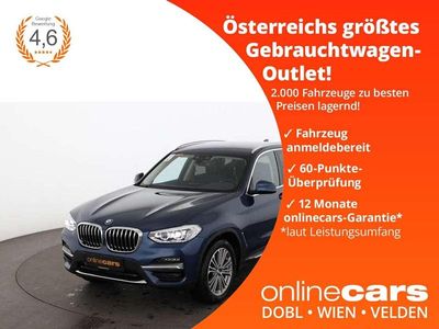Blau Gebraucht 2020 BMW X3 Luxury Line SUV | € 29.140 (Guter Preis)