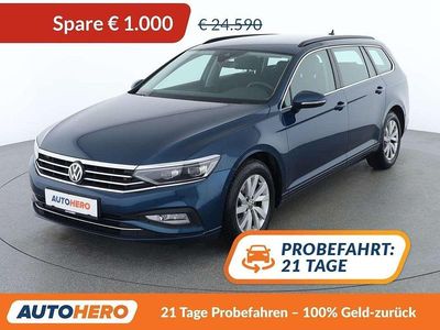 Gebraucht VW Passat Business 150 PS (110 kW) 2020 Blau Kombi