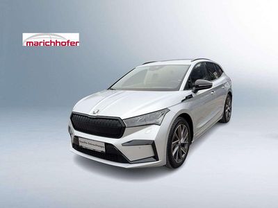 Silber Gebraucht 2023 Skoda Enyaq iV SportLine SUV | € 30.900