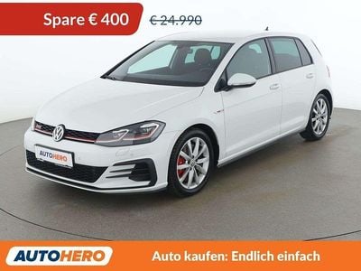 Gebraucht VW Golf VII GTI 245 PS (180 kW) 2019 Weiß Kleinwagen