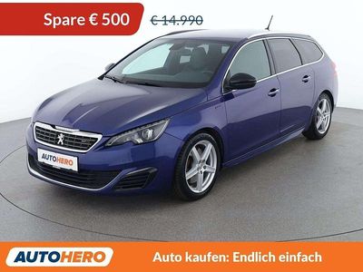 Gebraucht Peugeot 308 GT 181 PS (133 kW) 2015 Blau Kombi