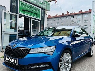Blau Gebraucht 2020 Skoda Superb SportLine Limousine | € 19.990 (Etwas zu teuer)