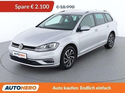 Gebraucht VW Golf VII Join 116 PS (85 kW) 2019 Grau Kombi