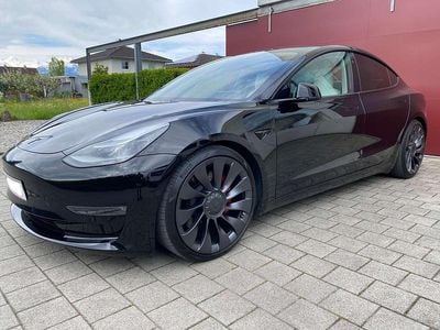 Gebraucht Tesla Model 3 Performance 377 kW (513 PS) 2021 Schwarz Limousine