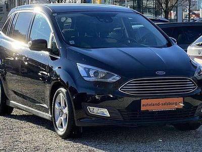Gebraucht Ford Grand C-Max Titanium 120 PS (88 kW) 2018 Schwarz Van / Kleinbus