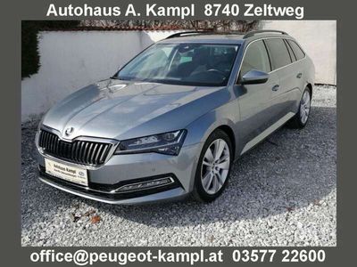 gebraucht Skoda Superb Style 150 PS Automatik Panorama Schiebedach