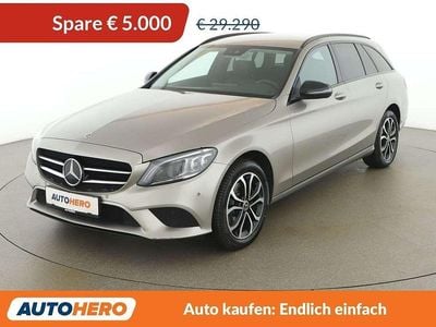 Gebraucht Mercedes C220 Avantgarde 194 PS (142 kW) 2019 Grau Kombi