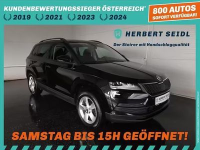 gebraucht Skoda Karoq 4x4 2,0 TDI DSG VOLL-LED / 17 ZOLL / NAVI / TEMPOMAT / KEYLESS / PDC