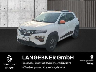 Gebraucht Dacia Spring Comfort Plus 33 kW (45 PS) 2021 Weiß Kleinwagen