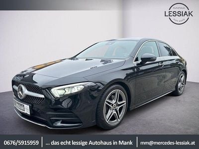 Schwarz Gebraucht 2022 Mercedes A200 AMG Limousine | € 33.900 (Fairer Preis)