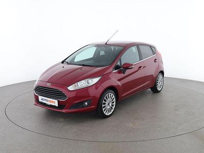 Gebraucht Ford Fiesta Titanium 80 PS (58 kW) 2015 Rot Limousine