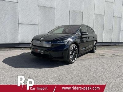 Schwarz Gebraucht 2024 Skoda Enyaq iV SportLine SUV | € 52.990 (Teuer)