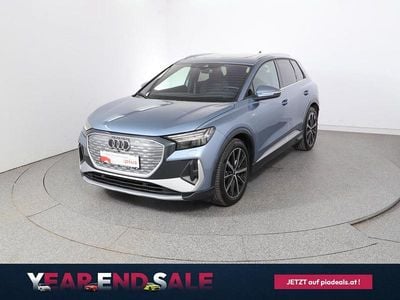Hellblau metallic Gebraucht 2024 Audi Q4 e-tron Ambiente SUV | € 49.950 (Teuer)