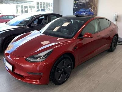 Gebraucht Tesla Model 3 Long Range AWD 350 kW (476 PS) 2020 Rot Limousine